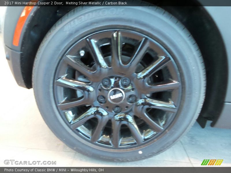 Melting Silver Metallic / Carbon Black 2017 Mini Hardtop Cooper 2 Door