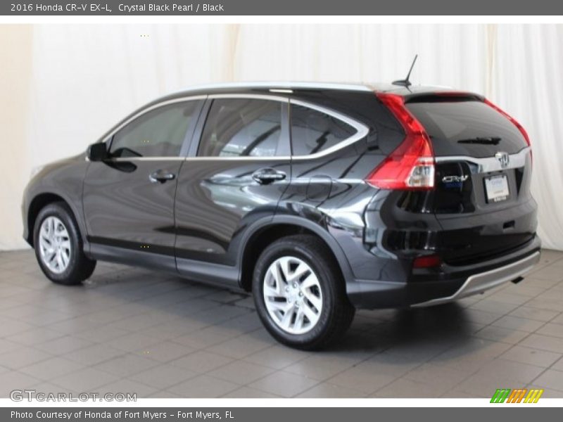 Crystal Black Pearl / Black 2016 Honda CR-V EX-L