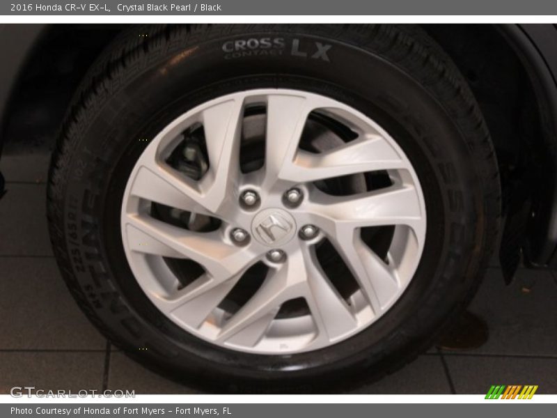 Crystal Black Pearl / Black 2016 Honda CR-V EX-L