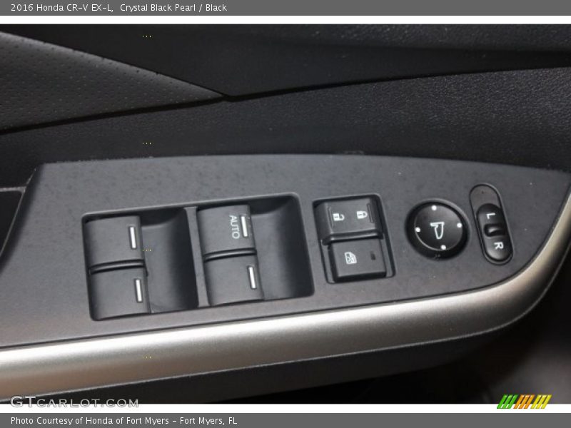 Crystal Black Pearl / Black 2016 Honda CR-V EX-L