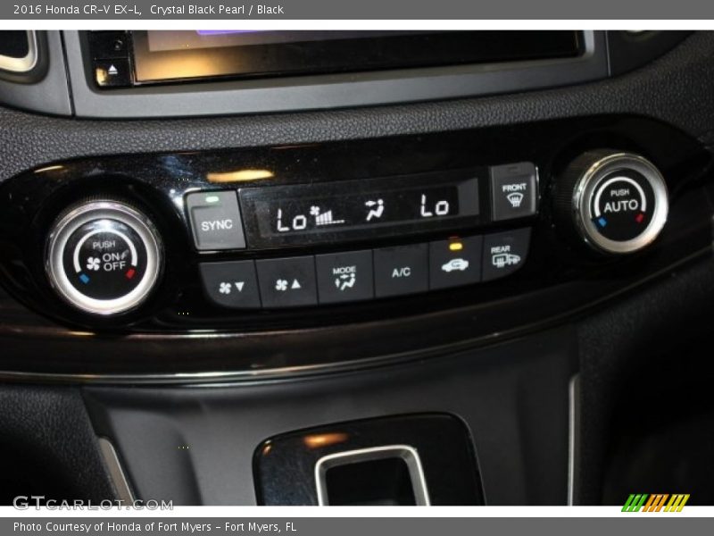 Crystal Black Pearl / Black 2016 Honda CR-V EX-L