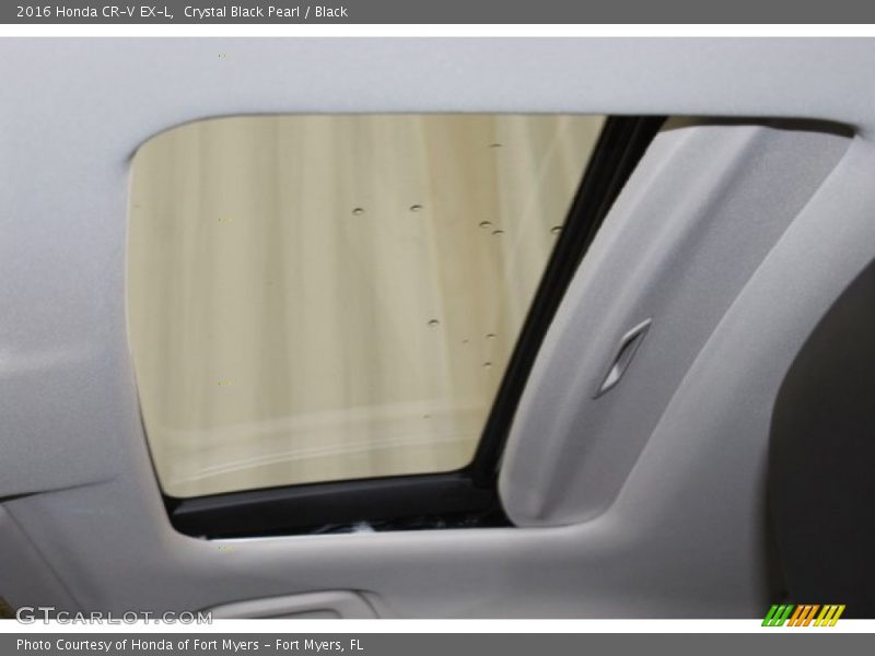 Crystal Black Pearl / Black 2016 Honda CR-V EX-L