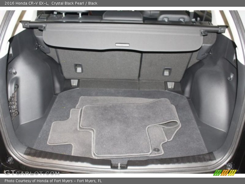 Crystal Black Pearl / Black 2016 Honda CR-V EX-L