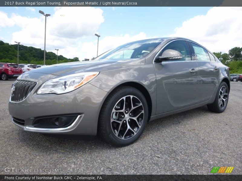 Pepperdust Metallic / Light Neutral/Cocoa 2017 Buick Regal Sport Touring