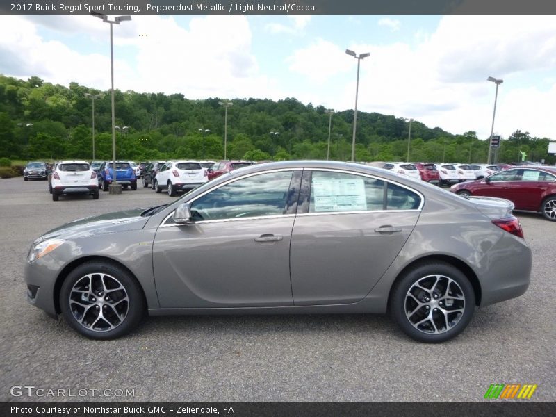 Pepperdust Metallic / Light Neutral/Cocoa 2017 Buick Regal Sport Touring