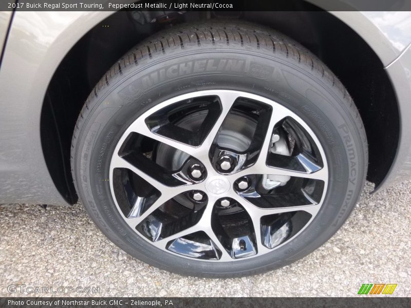 Pepperdust Metallic / Light Neutral/Cocoa 2017 Buick Regal Sport Touring