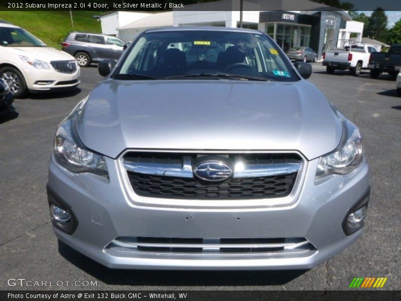 Ice Silver Metallic / Black 2012 Subaru Impreza 2.0i 4 Door