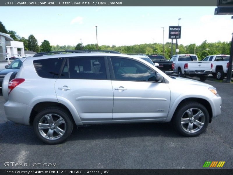 Classic Silver Metallic / Dark Charcoal 2011 Toyota RAV4 Sport 4WD