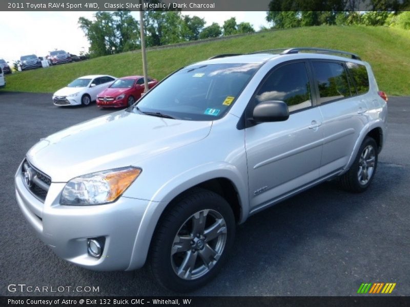 Classic Silver Metallic / Dark Charcoal 2011 Toyota RAV4 Sport 4WD