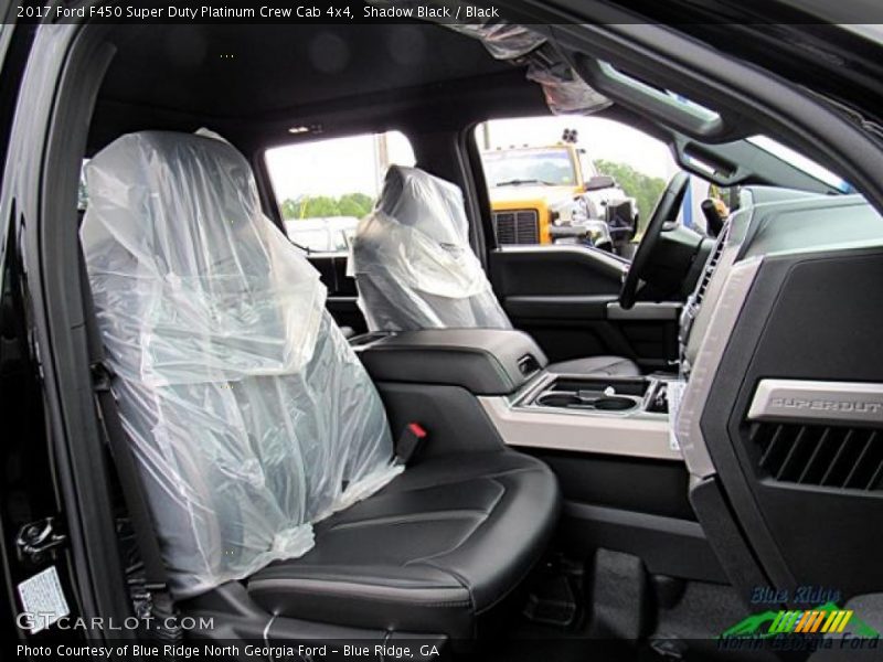 Shadow Black / Black 2017 Ford F450 Super Duty Platinum Crew Cab 4x4
