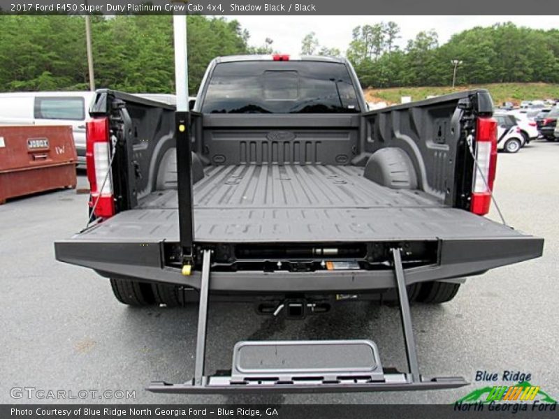 Shadow Black / Black 2017 Ford F450 Super Duty Platinum Crew Cab 4x4