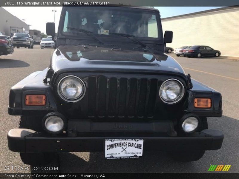 Black / Camel/Dark Green 2001 Jeep Wrangler Sahara 4x4