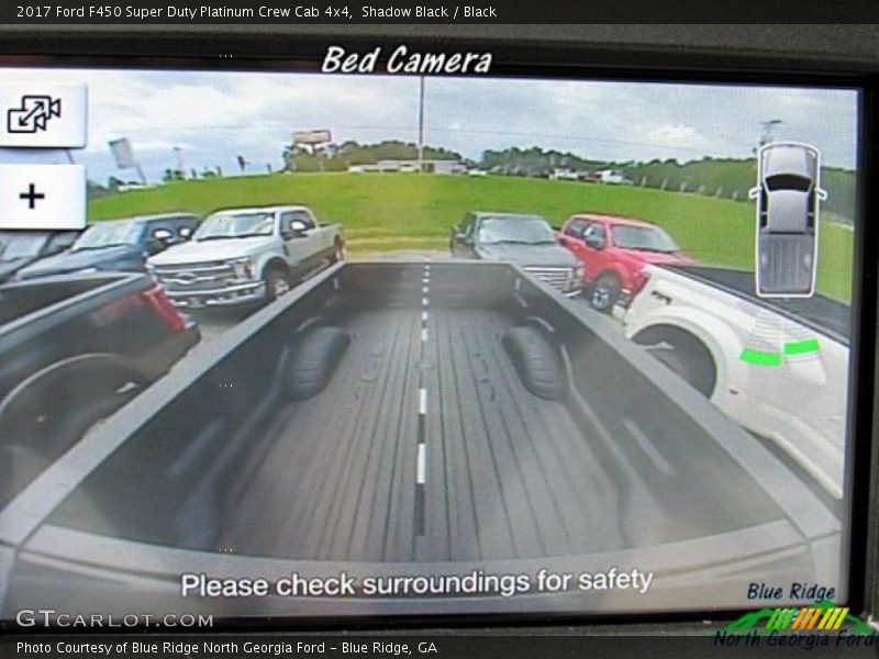 Shadow Black / Black 2017 Ford F450 Super Duty Platinum Crew Cab 4x4