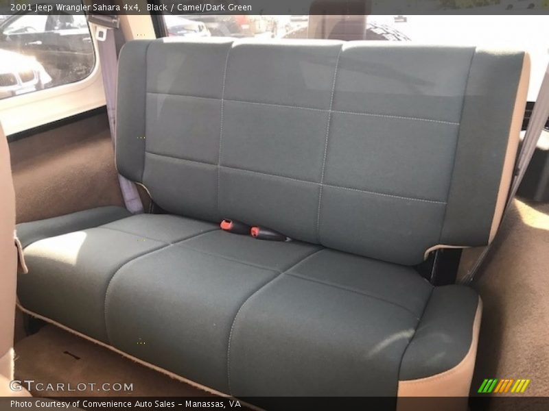 Black / Camel/Dark Green 2001 Jeep Wrangler Sahara 4x4