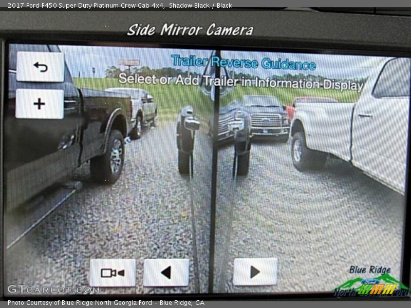 Shadow Black / Black 2017 Ford F450 Super Duty Platinum Crew Cab 4x4