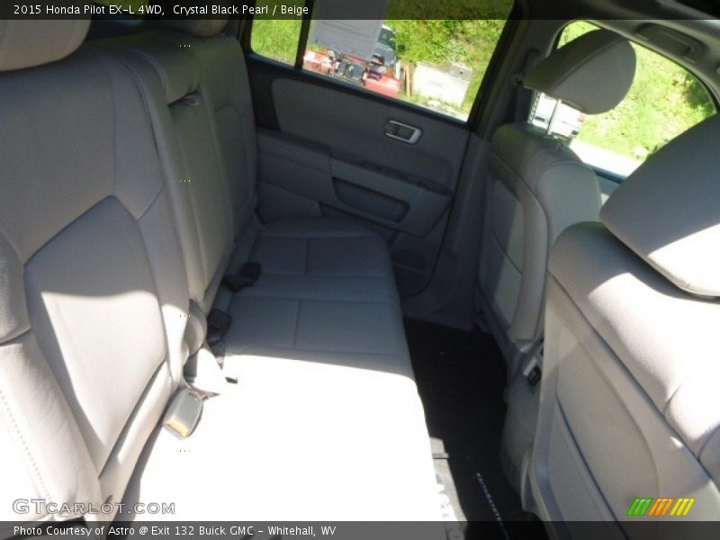 Crystal Black Pearl / Beige 2015 Honda Pilot EX-L 4WD