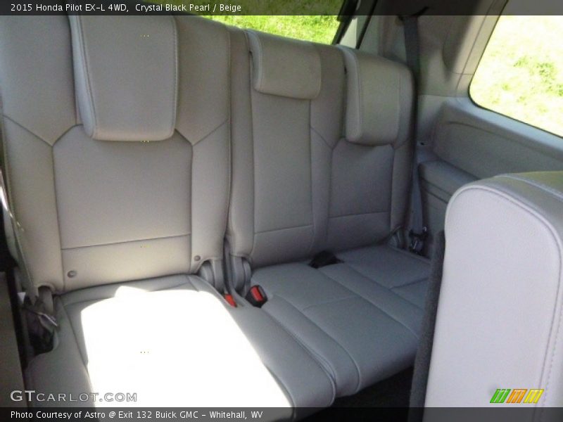 Crystal Black Pearl / Beige 2015 Honda Pilot EX-L 4WD
