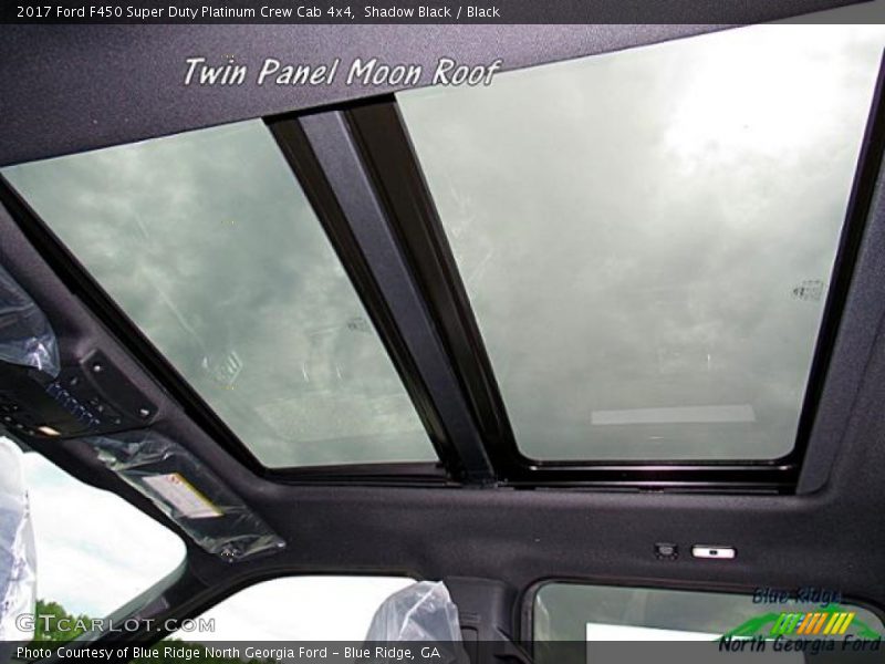 Shadow Black / Black 2017 Ford F450 Super Duty Platinum Crew Cab 4x4