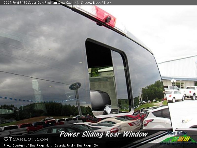 Shadow Black / Black 2017 Ford F450 Super Duty Platinum Crew Cab 4x4