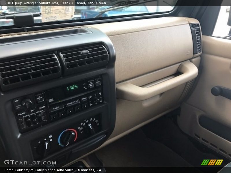 Black / Camel/Dark Green 2001 Jeep Wrangler Sahara 4x4
