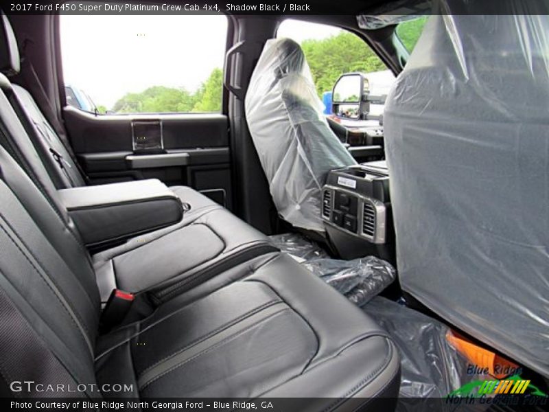 Shadow Black / Black 2017 Ford F450 Super Duty Platinum Crew Cab 4x4
