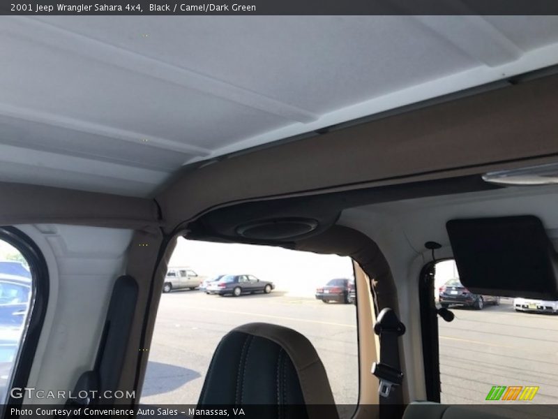Black / Camel/Dark Green 2001 Jeep Wrangler Sahara 4x4