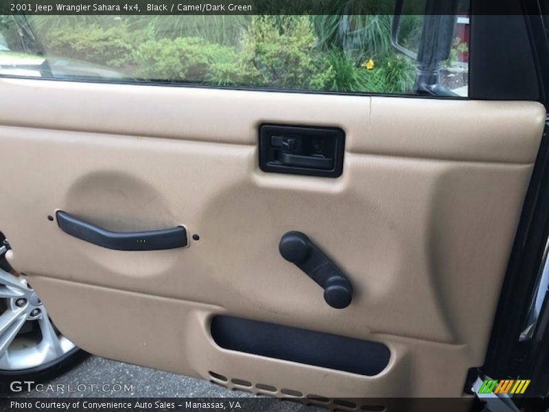 Black / Camel/Dark Green 2001 Jeep Wrangler Sahara 4x4