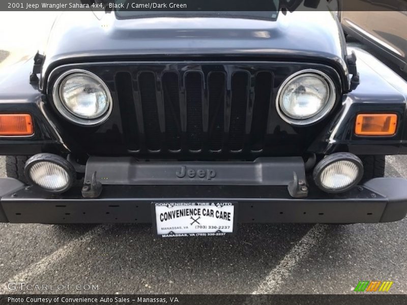 Black / Camel/Dark Green 2001 Jeep Wrangler Sahara 4x4