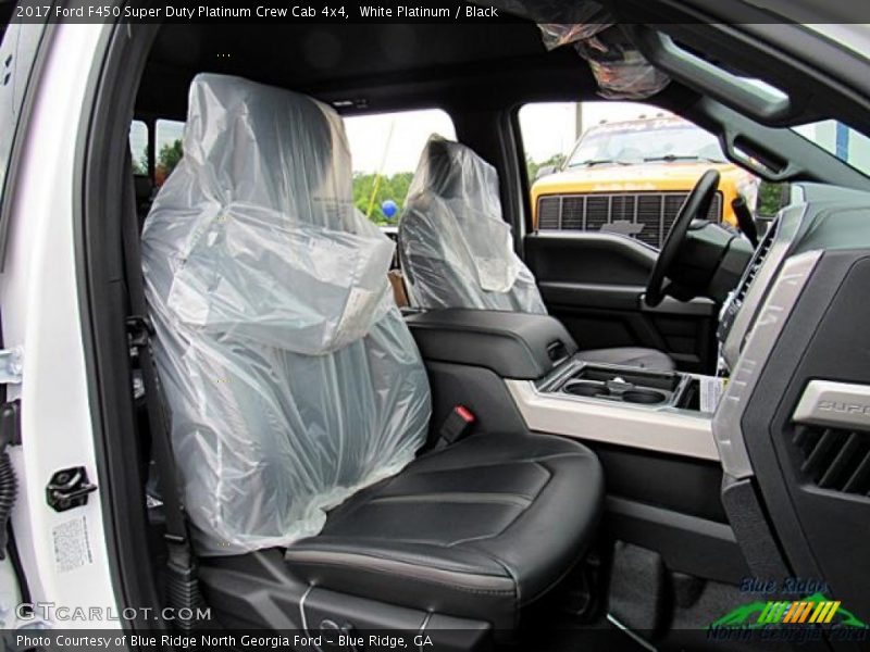 White Platinum / Black 2017 Ford F450 Super Duty Platinum Crew Cab 4x4