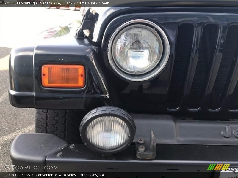 Black / Camel/Dark Green 2001 Jeep Wrangler Sahara 4x4