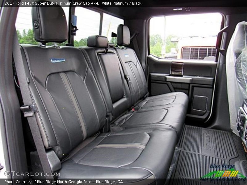 White Platinum / Black 2017 Ford F450 Super Duty Platinum Crew Cab 4x4