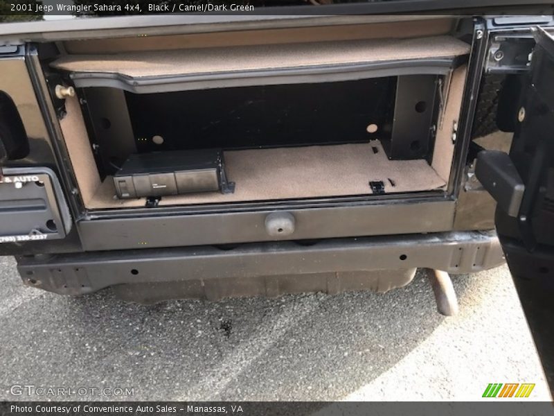 Black / Camel/Dark Green 2001 Jeep Wrangler Sahara 4x4