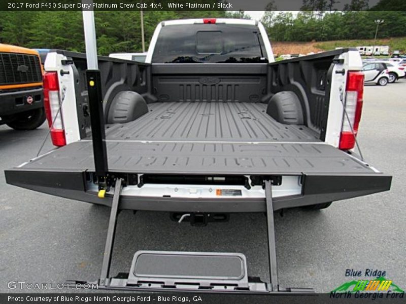 White Platinum / Black 2017 Ford F450 Super Duty Platinum Crew Cab 4x4