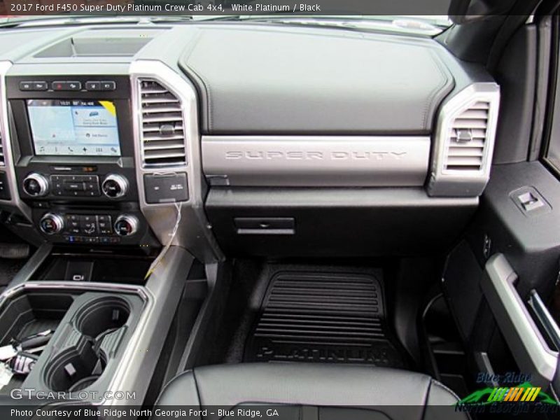 White Platinum / Black 2017 Ford F450 Super Duty Platinum Crew Cab 4x4