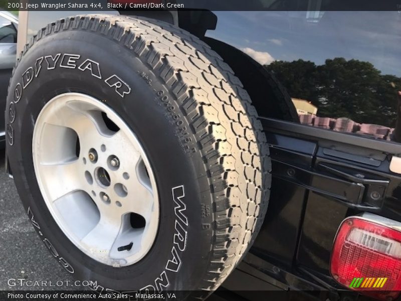 Black / Camel/Dark Green 2001 Jeep Wrangler Sahara 4x4