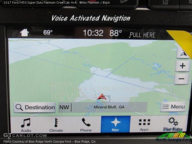 White Platinum / Black 2017 Ford F450 Super Duty Platinum Crew Cab 4x4