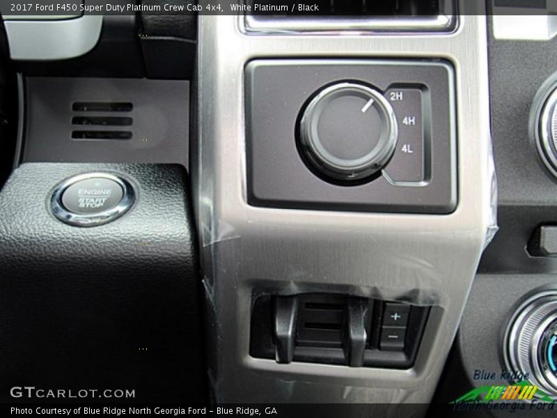 White Platinum / Black 2017 Ford F450 Super Duty Platinum Crew Cab 4x4