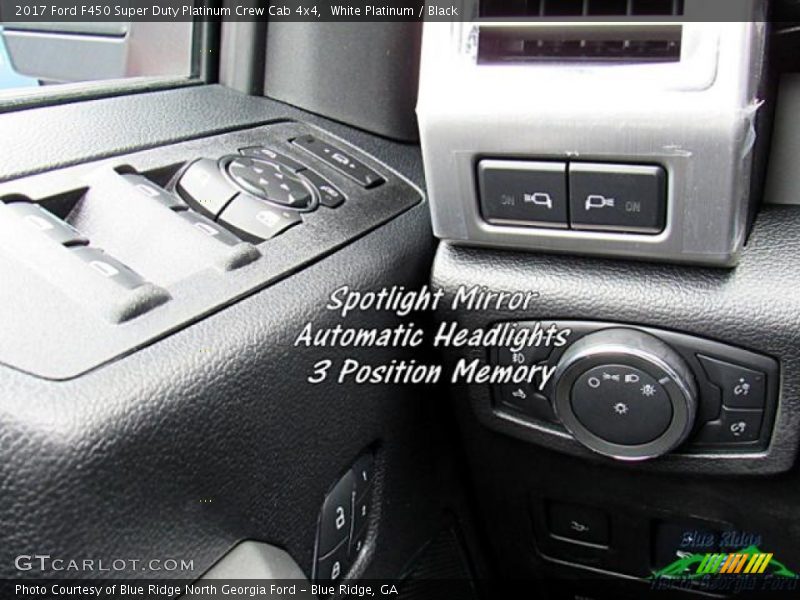 White Platinum / Black 2017 Ford F450 Super Duty Platinum Crew Cab 4x4