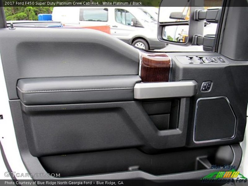 White Platinum / Black 2017 Ford F450 Super Duty Platinum Crew Cab 4x4