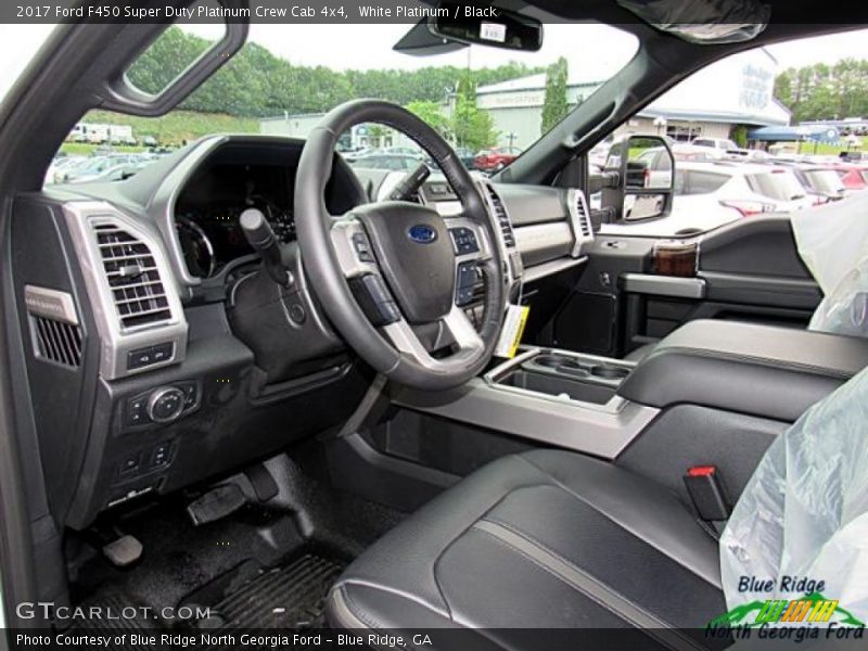 White Platinum / Black 2017 Ford F450 Super Duty Platinum Crew Cab 4x4
