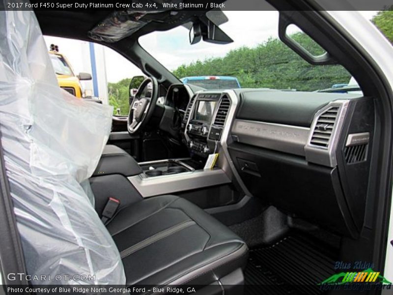White Platinum / Black 2017 Ford F450 Super Duty Platinum Crew Cab 4x4