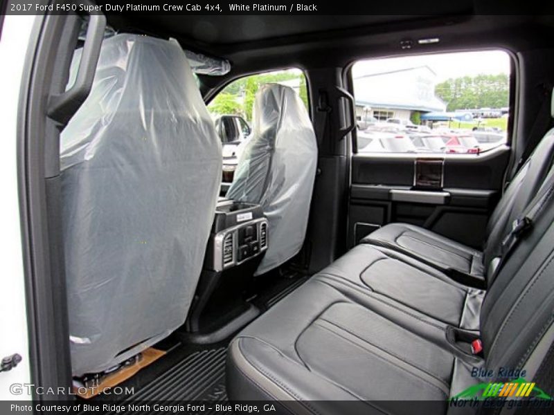 White Platinum / Black 2017 Ford F450 Super Duty Platinum Crew Cab 4x4