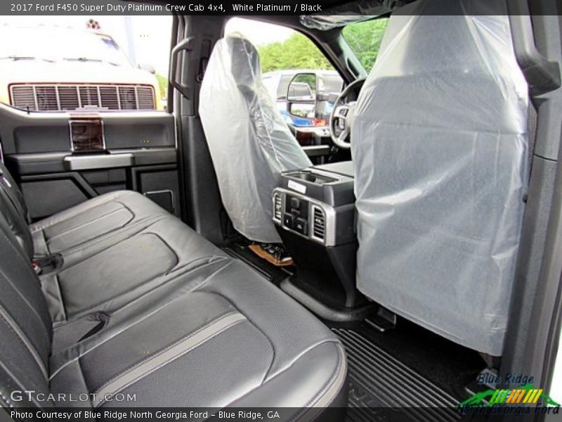 White Platinum / Black 2017 Ford F450 Super Duty Platinum Crew Cab 4x4