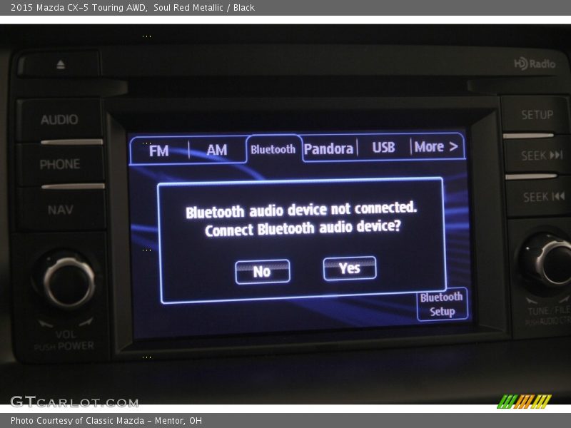Soul Red Metallic / Black 2015 Mazda CX-5 Touring AWD