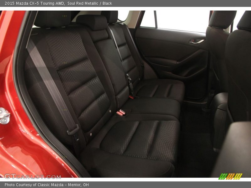 Soul Red Metallic / Black 2015 Mazda CX-5 Touring AWD