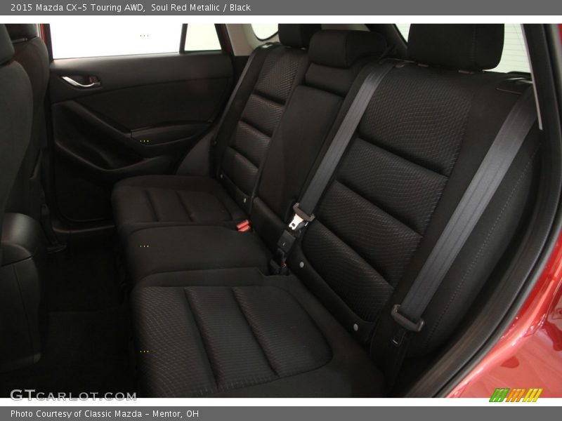 Soul Red Metallic / Black 2015 Mazda CX-5 Touring AWD