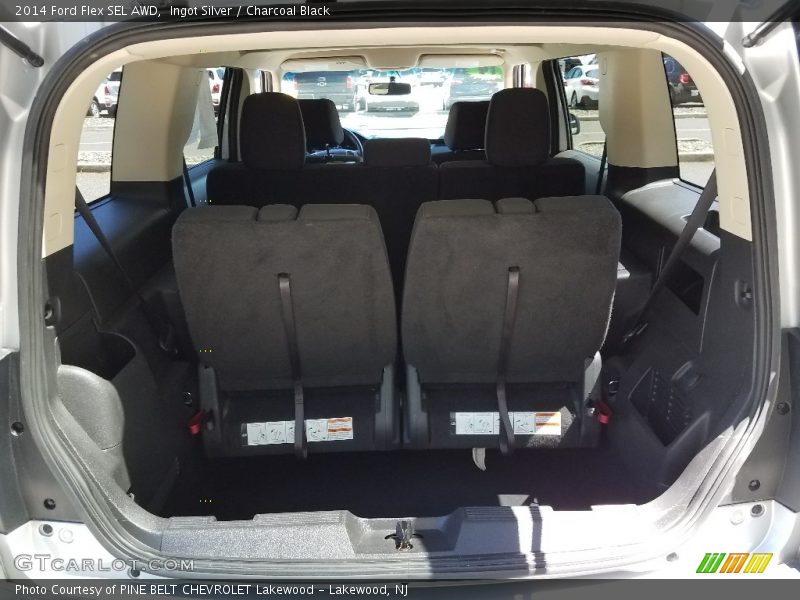 Ingot Silver / Charcoal Black 2014 Ford Flex SEL AWD