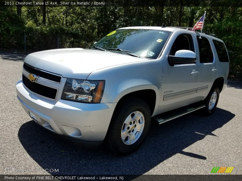 Silver Ice Metallic / Ebony 2013 Chevrolet Tahoe LS 4x4