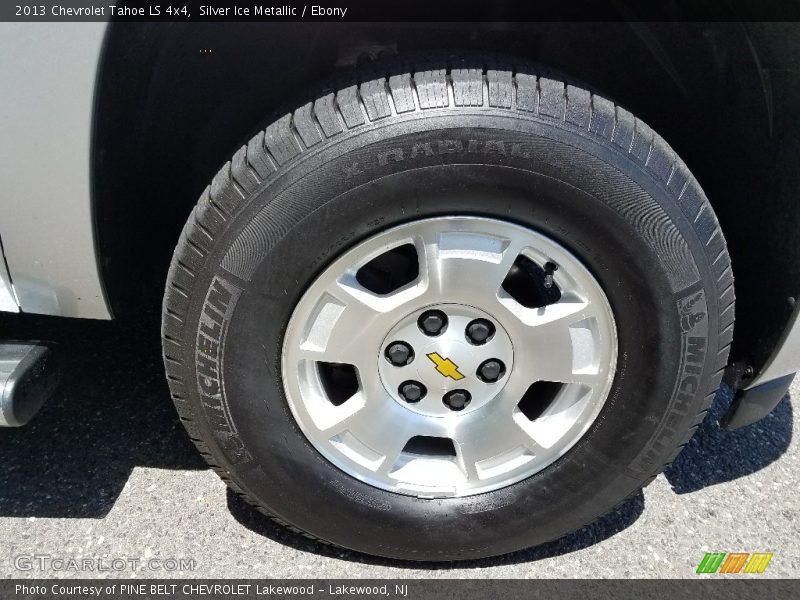 Silver Ice Metallic / Ebony 2013 Chevrolet Tahoe LS 4x4