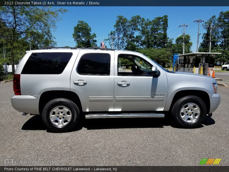 Silver Ice Metallic / Ebony 2013 Chevrolet Tahoe LS 4x4